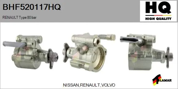 Hydraulic Pump, steering (BHF520117HQ)