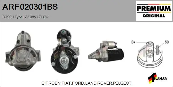 Starter (ARF020301BS)