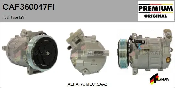 Compressor, air conditioning (CAF360047FI)