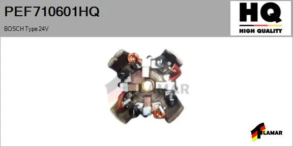 Holder, carbon brushes (PEF710601HQ)