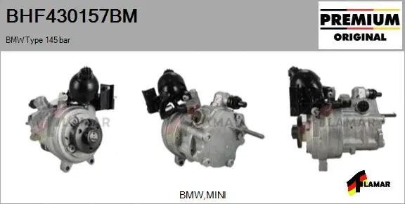 Hydraulic Pump, steering (BHF430157BM)