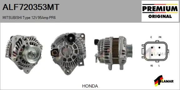 Alternator (ALF720353MT)