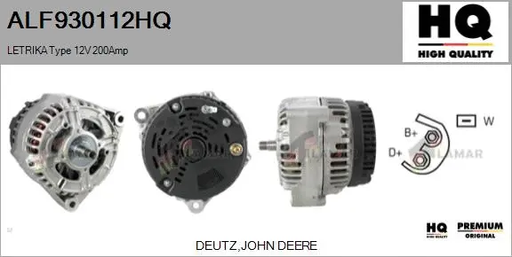 Alternator (ALF930112HQ)