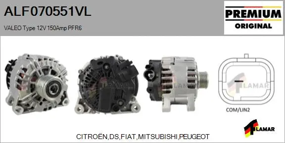Alternator (ALF070551VL)