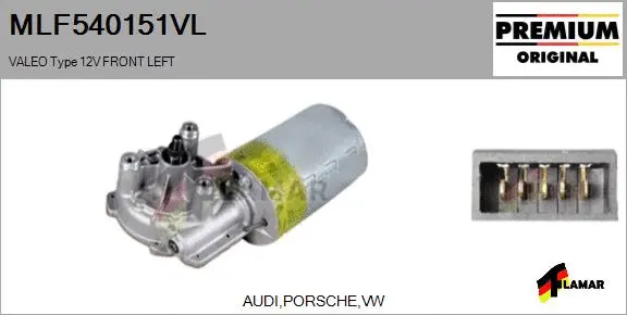Wiper Motor (MLF540151VL)