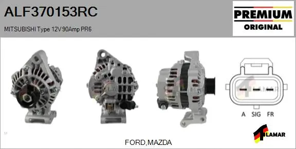 Alternator (ALF370153RC)