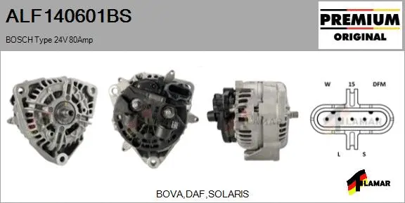 Alternator (ALF140601BS)