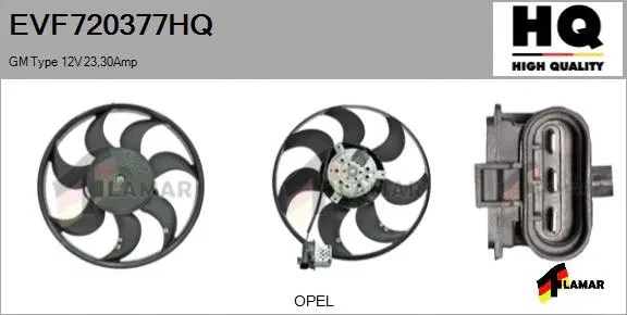Fan, engine cooling (EVF720377HQ)