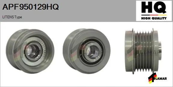 Belt Pulley, alternator (APF950129HQ)