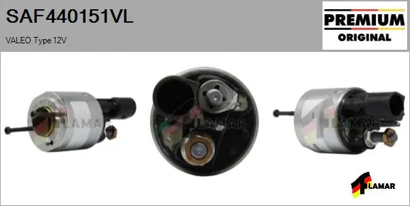 Solenoid Switch, starter (SAF440151VL)