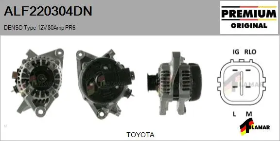 Alternator (ALF220304DN)