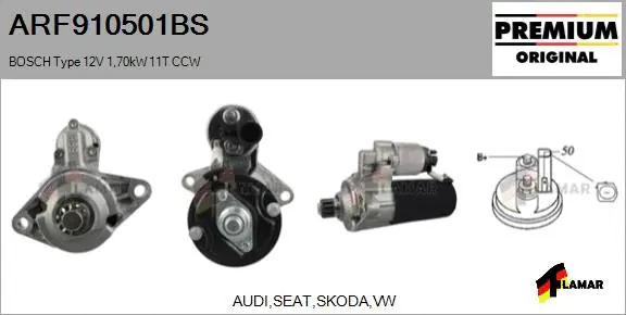 Starter (ARF910501BS)