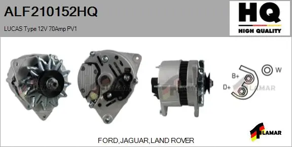 Alternator (ALF210152HQ)