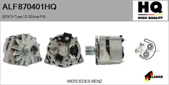 Alternator (ALF870401HQ)