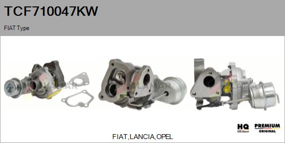 Charger, charging (supercharged/turbocharged) (TCF710047KW)