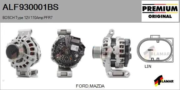 Alternator (ALF930001BS)