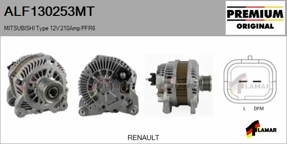 Alternator (ALF130253MT)