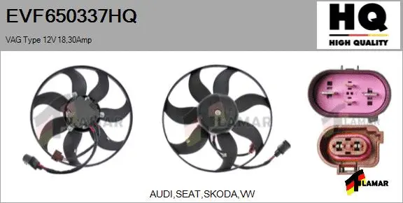 Fan, engine cooling (EVF650337HQ)