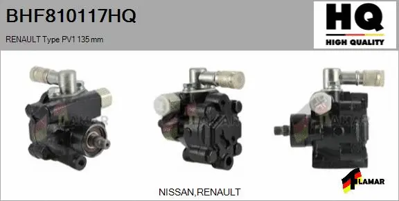 Hydraulic Pump, steering (BHF810117HQ)