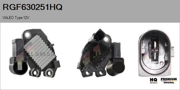 Alternator Regulator (RGF630251HQ)