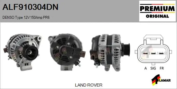 Alternator (ALF910304DN)