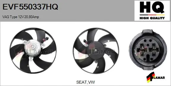 Fan, engine cooling (EVF550337HQ)