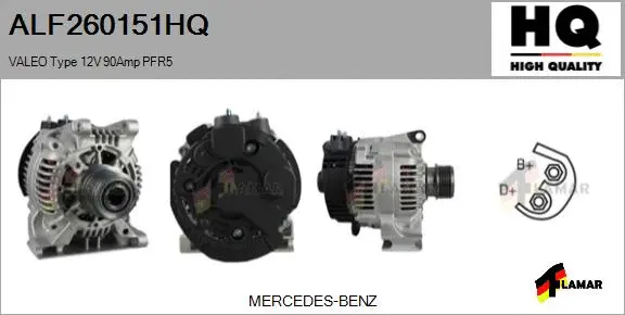 Alternator (ALF260151HQ)