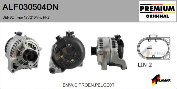 Alternator (ALF030504DN)