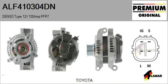 Alternator (ALF410304DN)