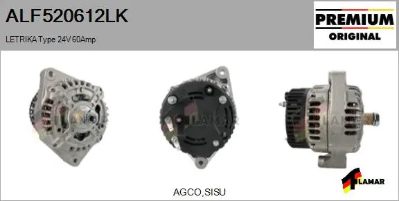 Alternator (ALF520612LK)