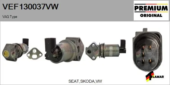 EGR Valve (VEF130037VW)