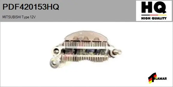 Rectifier, alternator (PDF420153HQ)