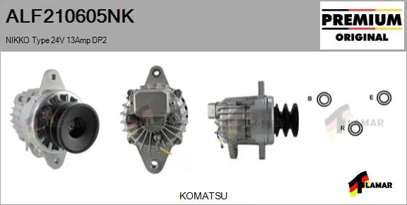 Alternator (ALF210605NK)