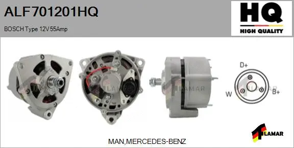 Alternator (ALF701201HQ)