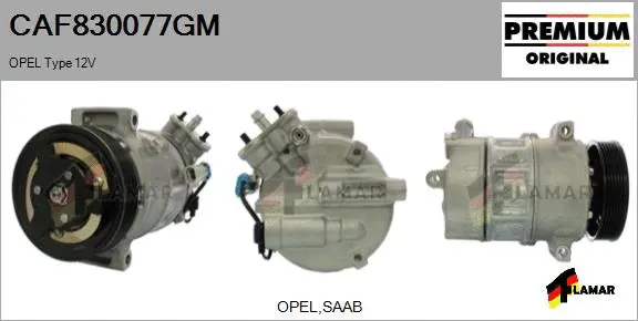 Compressor, air conditioning (CAF830077GM)