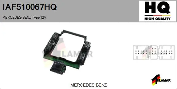 Switch, window regulator (IAF510067HQ)