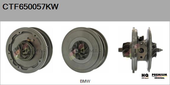 Core assembly, turbocharger (CTF650057KW)