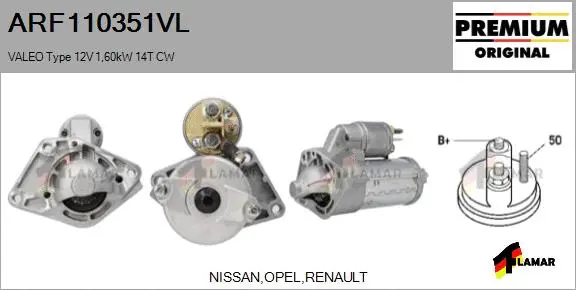 Starter (ARF110351VL)