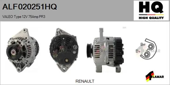 Alternator (ALF020251HQ)