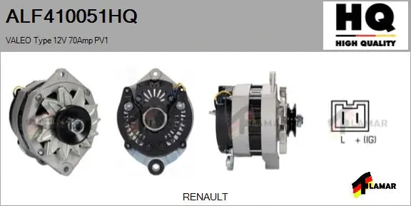 Alternator (ALF410051HQ)