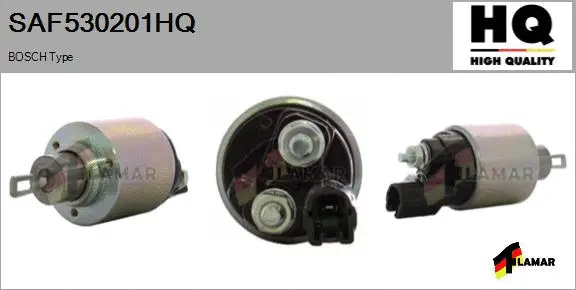 Solenoid Switch, starter (SAF530201HQ)