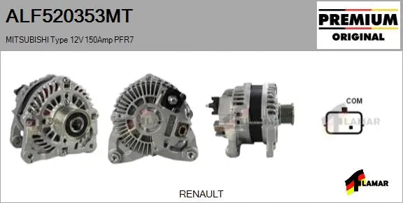 Alternator (ALF520353MT)