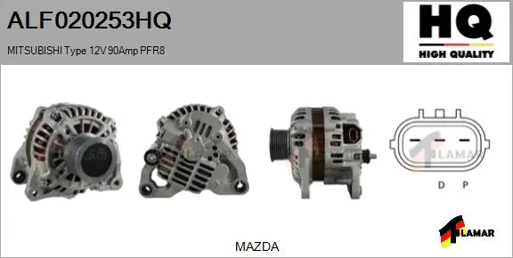 Alternator (ALF020253HQ)