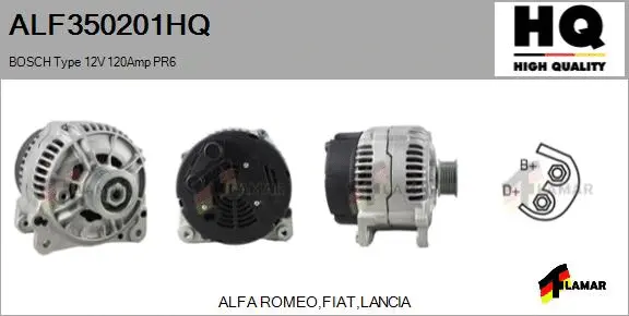 Alternator (ALF350201HQ)