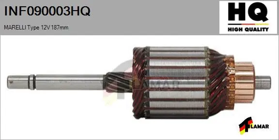 Armature, starter (INF090003HQ)