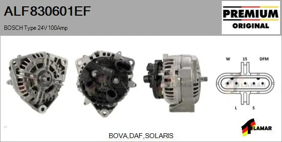 Alternator (ALF830601EF)