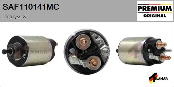 Solenoid Switch, starter (SAF110141MC)