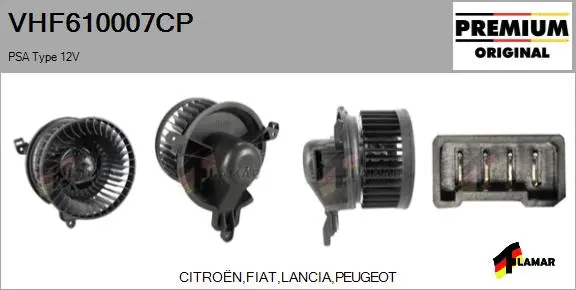 Interior Blower (VHF610007CP)