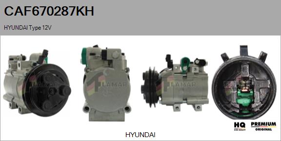 Compressor, air conditioning (CAF670287KH)