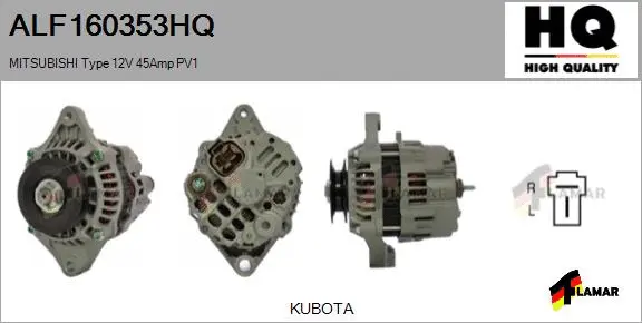 Alternator (ALF160353HQ)